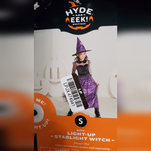 Witch Costume - Black and Purple Dark Fantasy Sorceress Dark Fairy Whimsy - Picture 2 of 2